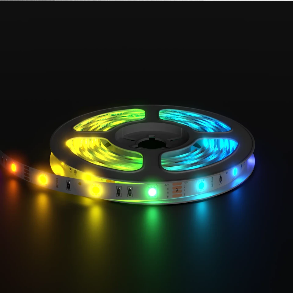 Светодиодная лента geniled SMD, разноцветный свет (RGB)