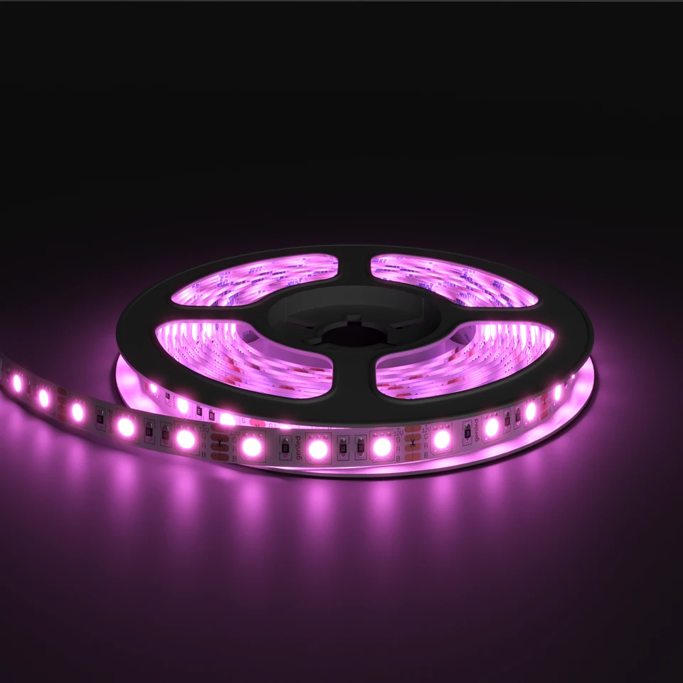 Светодиодная лента geniled SMD, разноцветный свет (RGB)