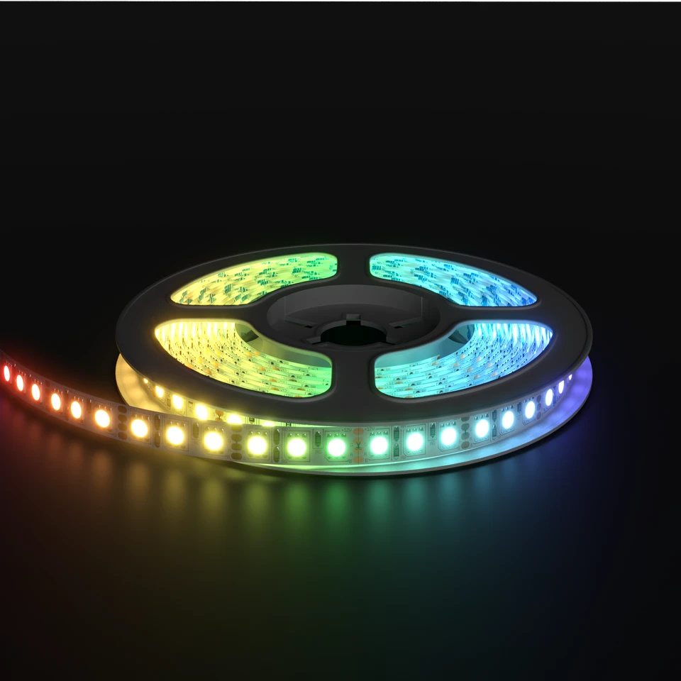 Светодиодная лента geniled SMD, разноцветный свет (RGB)
