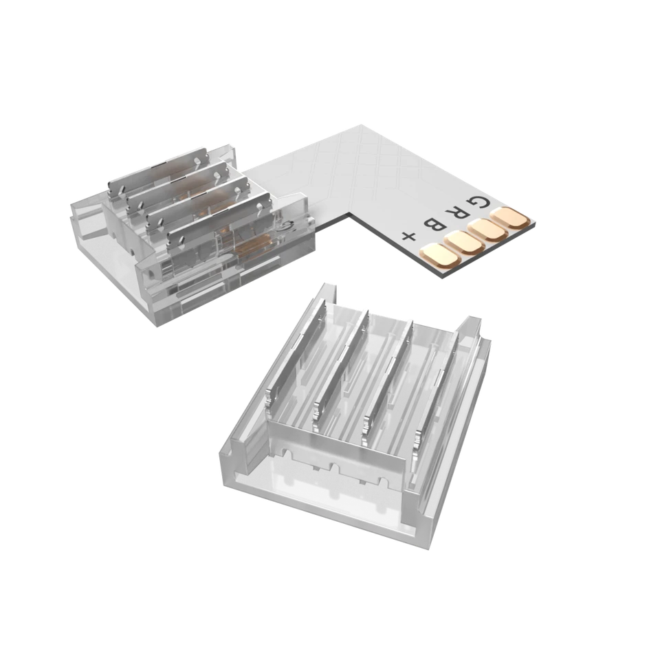 L-образный коннектор RGB geniled 12361