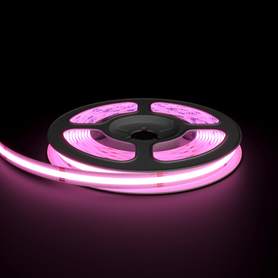 Светодиодная лента geniled COB, разноцветный свет (RGB)